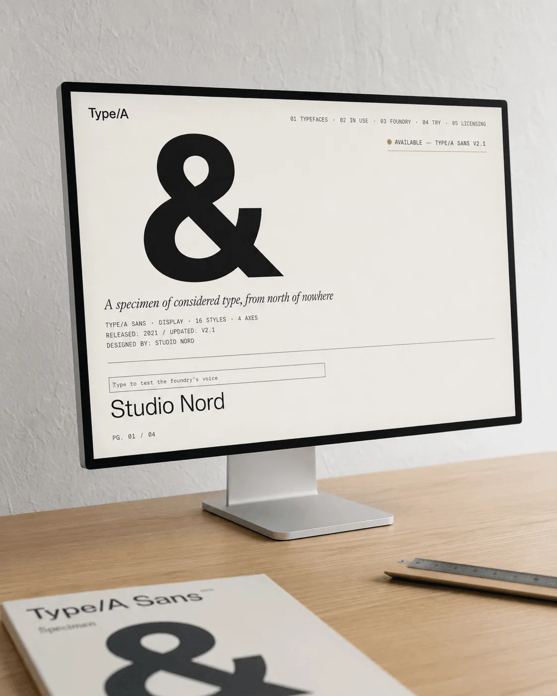 Type/A Foundry — Type/A, 2021