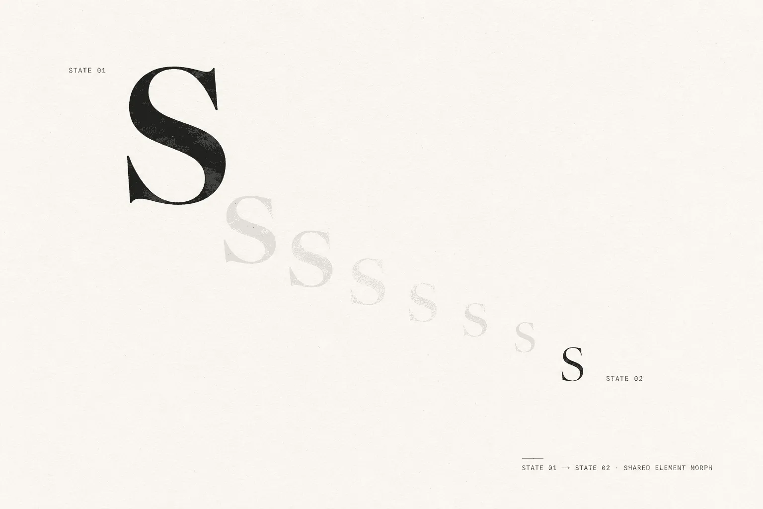 Page transitions as a design element, not a feature. — by Ida Skov